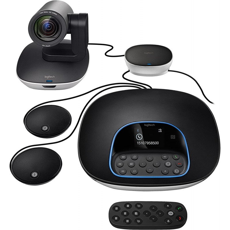 Kit videoconferencias Logitech GROUP + Microfono de Expansion - REACONDICIONADO